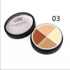 Corector Makeup, Paleta 4 Nuante conturing, Waterproof, Concelar 03