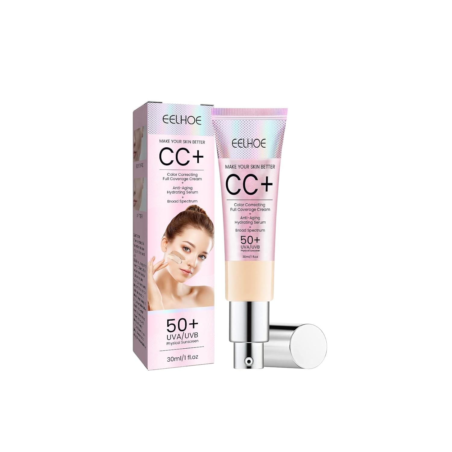 crema-coloranta-de-fata-cc-cream-spf-50-light-color-30ml