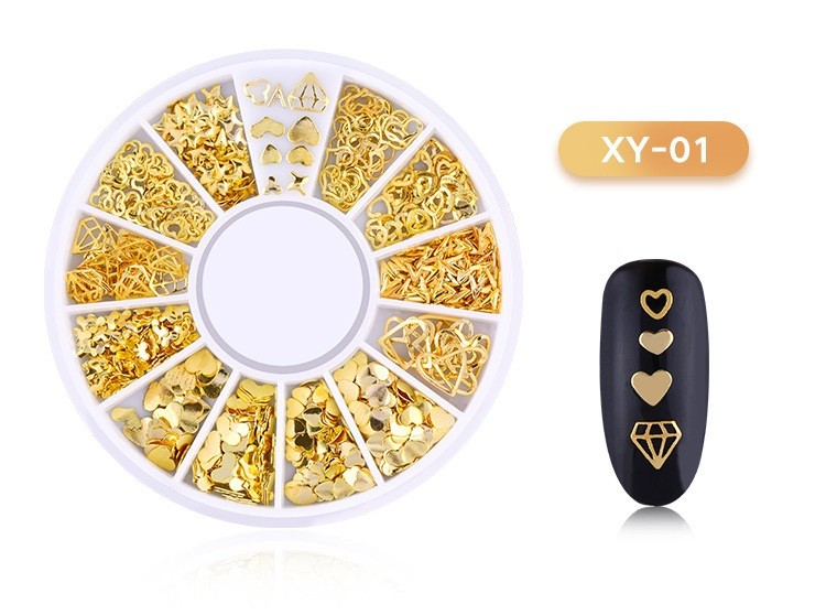 disc-3d-nail-art-gold-01