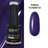 Oja Semipermanenta Roniki Purple Flower 03