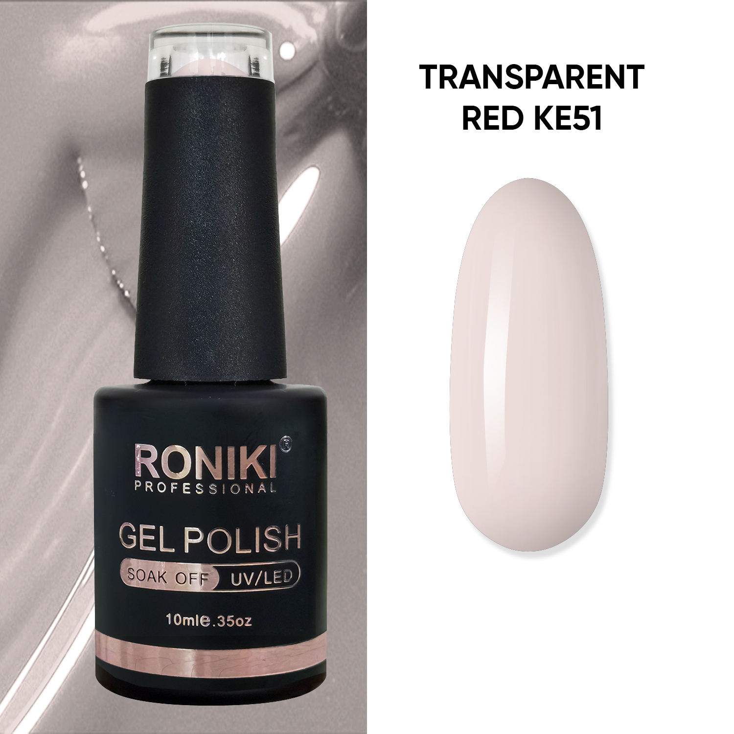 oja-semipermanenta-roniki-transparent-red-ke51