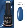 Oja Semipermanenta Roniki Vivid Blue 08