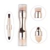 Pensula Makeup Multifunctionala 4 in 1 Gold