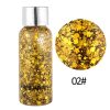 Sclipici pentru par si corp, Cosmetic Body Glitter 25ml, HandaiYan, 02