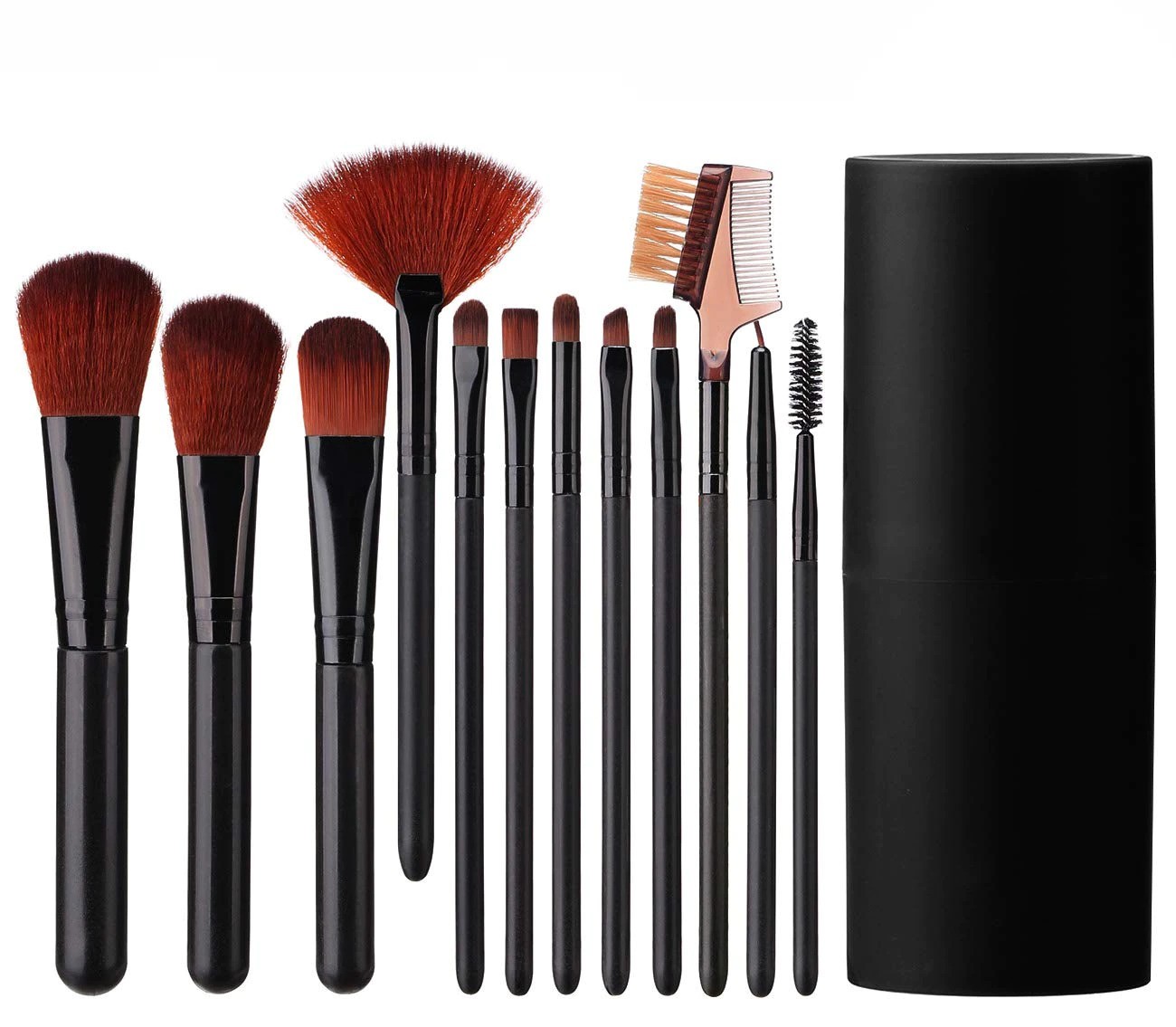 set-12-pensule-makeup-cu-suport-negru