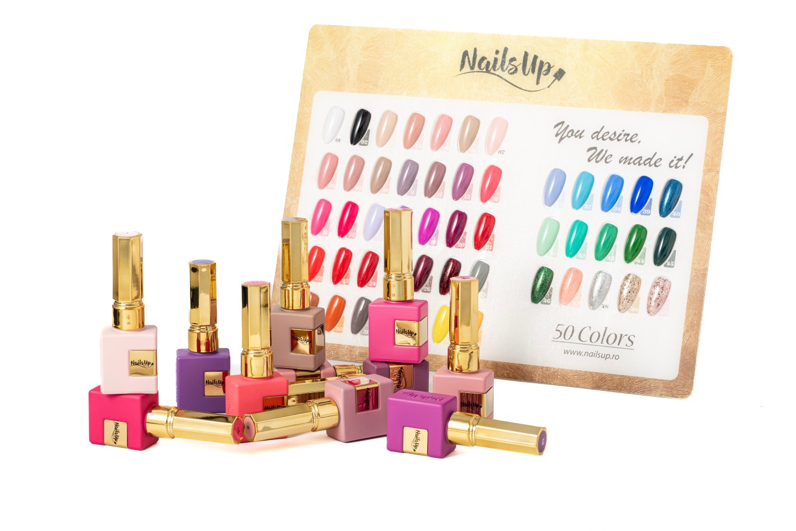 set-50-oja-semipermanenta-nailsup-gold-is-your-reflection-cadou-catalog-nailsup