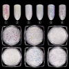 Set 6 Sclipici White Nail Art – GSP97 01