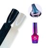 Hollywood Top Coat cu sclipici Molly Lac fara degresare- Silver Blue – HT-SB